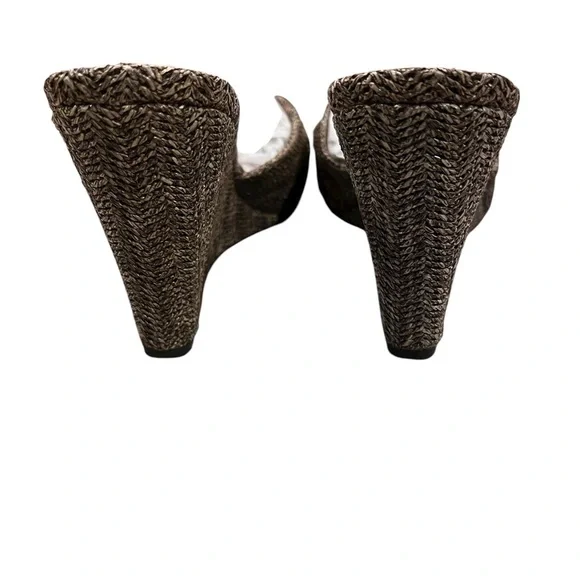 Anthropologie Silent D Katia Wedge Sandals EU sz 41,new in box - Picture 8 of 11